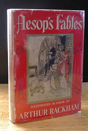 Bild des Verkufers fr Aesop's Fables: A New Translation Illustrated in Colour and Black & White by Arthur Rackham zum Verkauf von The BiblioFile