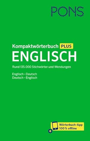 Seller image for PONS Kompaktwrterbuch Plus Englisch for sale by BuchWeltWeit Ludwig Meier e.K.
