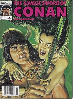 Image du vendeur pour SAVAGE SWORD OF CONAN The Barbarian: October, Oct. 1987, #141 mis en vente par Books from the Crypt