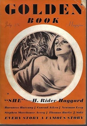 Bild des Verkufers fr GOLDEN BOOK Magazine: July 1935 ("She") zum Verkauf von Books from the Crypt