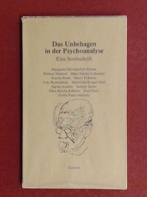 Das Unbehagen in der Psychoanalyse : eine Streitschrift.