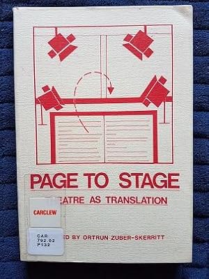 Page to Stage : Theatre as Translation