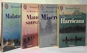 Bild des Verkufers fr Le Royaume Du Nord: Harricana Misrr Maudits sauvages + Malataverne --- 4 volumes zum Verkauf von crealivres