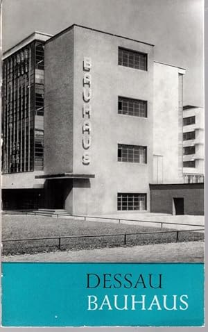 Bild des Verkufers fr Das Bauhaus Dessau, Baudenkmale 29, zum Verkauf von nika-books, art & crafts GbR