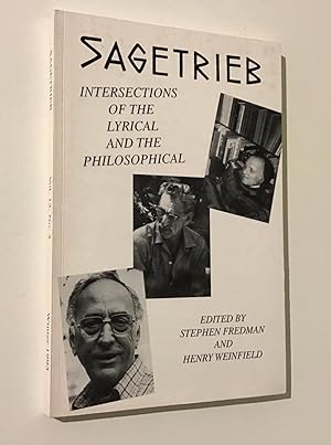 Seller image for Sagetrieb Vol. 12. No.3. Intersections of the Lyrical and the Philosophical. for sale by Peter Scott