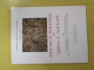 Imagen del vendedor de MOSAICOS ROMANOS DE LRIDA Y ALBACETE a la venta por LIBRERIA AZACAN