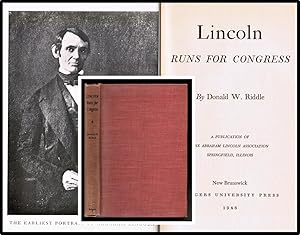 Immagine del venditore per Lincoln Runs for Congress venduto da Blind-Horse-Books (ABAA- FABA)