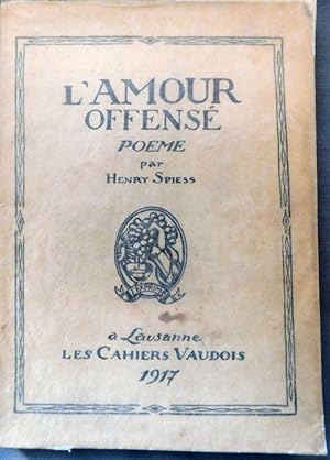 Seller image for L AMOUR OFFENS for sale by ARTLINK