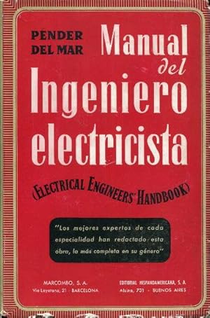 Imagen del vendedor de Manual del ingeniero electricista (Electrical Engineers' Handbook) II (2). Electrotenia a la venta por Rincn de Lectura