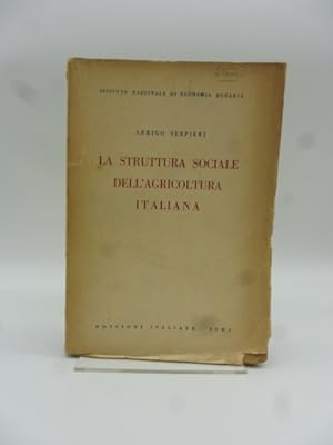 La struttura sociale dell'agricoltura italiana