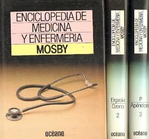 ENCICLOPEDIA MEDICINA Y ENFERMERIA MOSBY. 3 TOMOS.