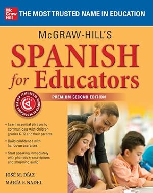 Image du vendeur pour Mcgraw-Hill's Spanish for Educators mis en vente par GreatBookPrices