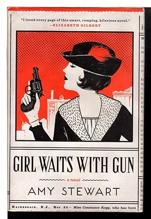 Imagen del vendedor de GIRL WAITS WITH GUN. a la venta por Bookfever, IOBA  (Volk & Iiams)