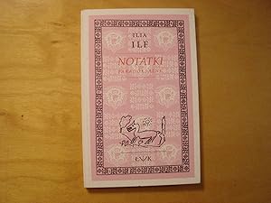 Seller image for Notatki paradoksalne for sale by Polish Bookstore in Ottawa