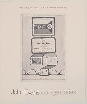 Bild des Verkufers fr John Evans: Collage Diaries zum Verkauf von Jeff Hirsch Books, ABAA