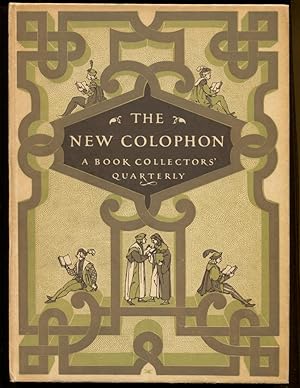 Seller image for The New Colophon, A Book Collectors' Quarter: Volume II, Part 8, February 1950 for sale by Dearly Departed Books