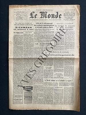 LE MONDE-N°5261-SAMEDI 16 DECEMBRE 1961-MANUEL DE FALLA