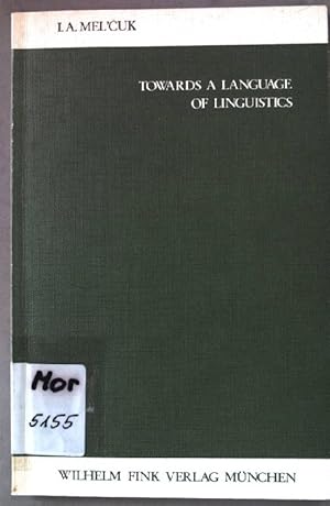 Towards a language of linguistics : a system of formal notions for theoretical morphology. Intern...