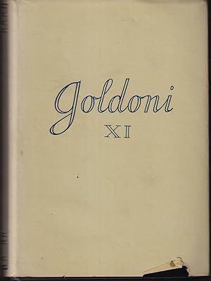 Image du vendeur pour Goldoni XI mis en vente par Librodifaccia