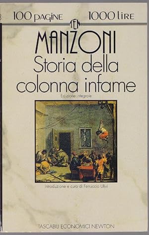 Immagine del venditore per Storia della colonna infame - Alessandro Manzoni venduto da libreria biblos