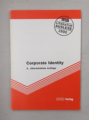 Bild des Verkufers fr Corporate Identity. zum Verkauf von Wissenschaftl. Antiquariat Th. Haker e.K