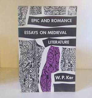 Imagen del vendedor de Epic and Romance: Essays on Medieval Literature a la venta por BRIMSTONES