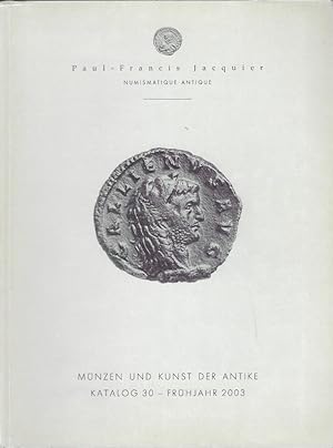 Image du vendeur pour Mnzen und Kunst der Antike. Katalog 30, Frhjahr, 2003 mis en vente par Librairie Archaion