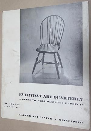 Seller image for Everyday Art Quarterly A Guide To Well Designed Products for sale by Antique Emporium