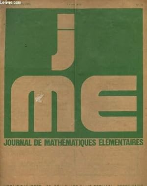 Image du vendeur pour J ME - Journal de Mathmatiques Elmentaires - 2 numros : n12 : 1er Mars 1975 - 99e anne (1974-1975) / n14, 1er Avril, 99e anne (1974-1975) mis en vente par Le-Livre