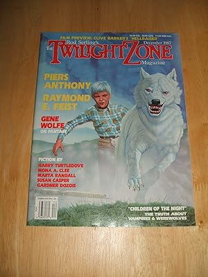 Seller image for Rod Serling's The Twilight Zone Magazine, December 1987 for sale by biblioboy