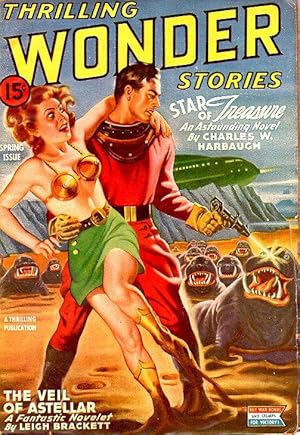 Imagen del vendedor de Thrilling Wonder Stories: Spring 1944 a la venta por Ziesings