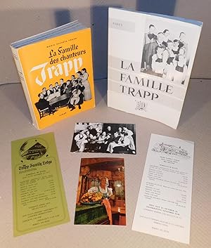 LA FAMILLE DES CHANTEURS TRAPP (1967, signé) + LA FAMILLE TRAPP d’après le scénario du film (1959)