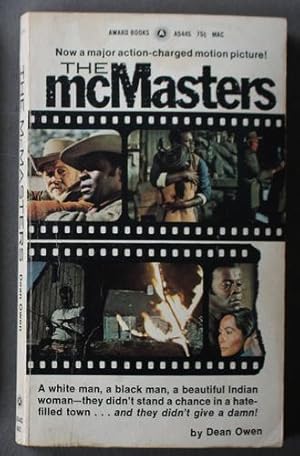 Seller image for THE McMASTERS (Movie Tie-In Starring Burl Ives, Brock Peters, David Carradine ; Award Book # A544S ); for sale by Comic World