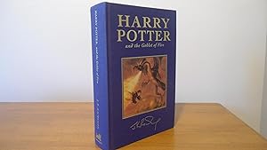 Harry Potter and the Goblet of Fire- UK 1st Edition 1st Printing- Deluxe Edition