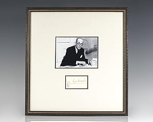 Le Corbusier Autograph Note Signed.