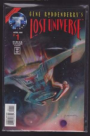 Gene Roddenberry's Lost Universe issues #'s 1, 2, & 3