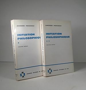 Immagine del venditore per Initiation philososophique. 2 Volumes venduto da Librairie Bonheur d'occasion (LILA / ILAB)