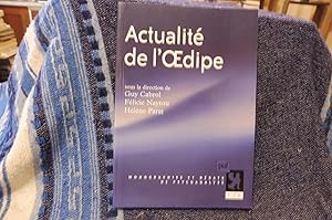 Seller image for Actualit de l'Oedipe for sale by librairie ESKAL