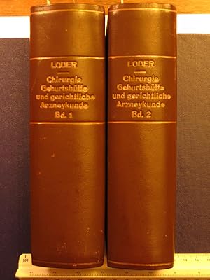 Imagen del vendedor de Journal fr die Chirurgie, Geburtshlfe und gerichtliche Arzneykunde. Erster Band. Mit neun Kupfern. [4 Stcke in 1 Bd.] [u.] Dritter Band. Mit Eilf Kupfern. [4 Stcke in 1 Bd.] [2 Bde. (von 4) in 2 Bde. (ohne Bde. 2 u. 4)] a la venta por Antiquariat am Waidspeicher