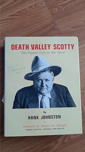 Bild des Verkufers fr Death Valley Scotty: The Fastest Con in the West zum Verkauf von Darby Jones