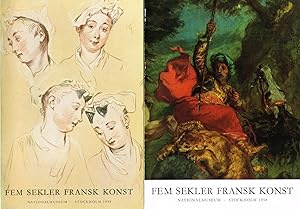 Bild des Verk�ufers f�r Fem sekler fransk konst. Miniatyrer, m�lningar, teckningar 1400-1900. Nationalmuseum Stockholm, 15 augusti-9 november 1958. [+] Bilder fr�n utst�llningen i Nationalmuseum 1958. zum Verkauf von Hatt Rare Books ILAB & CINOA