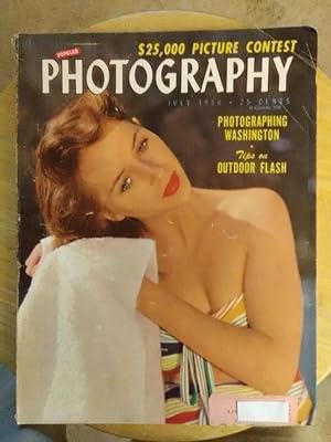 Image du vendeur pour Popular Photography [July 1950, Vol. 27. No. 1] mis en vente par Counterpane Books