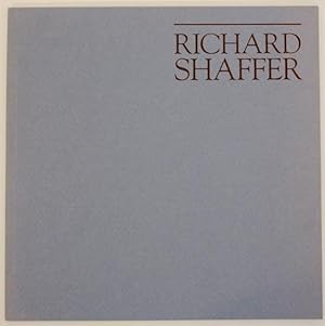 Bild des Verkufers fr Richard Shaffer: Selected Work 1979-1983 zum Verkauf von Jeff Hirsch Books, ABAA
