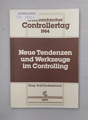 Neue Tendenzen und Werkzeuge im Controlling (Österreichischer Controllertag 1984).