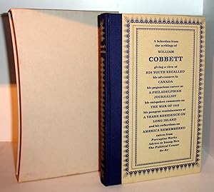 Image du vendeur pour Cobbett's America: A Selection from the Writings of William Cobbett mis en vente par Alanjo Books