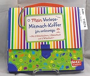 Mein Vorlese-Mitmach-Koffer für unterwegs. Mit 2 Bilderbücher, 1 Rätselbuch und 1 Witzebuch