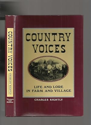 Bild des Verkufers fr Country Voices, Life and Lore in Farm and Village zum Verkauf von Roger Lucas Booksellers