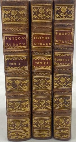 Image du vendeur pour Philosophie rurale ou conomie gnrale et politique de l'Agriculture, rduite  l'ordre immuable des Loix physiques & morales, qui assurent la prosprit des Empires mis en vente par Librairie Historique F. Teissdre