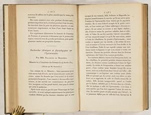 Bild des Verkufers fr Recherches chimiques et physiologiques sur l'Ipcacuanha (pp.172-185). zum Verkauf von Antiq. F.-D. Shn - Medicusbooks.Com