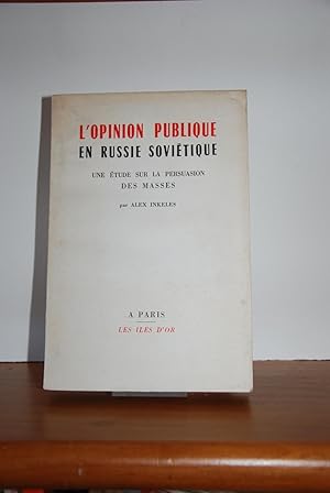 L'opinion publique en Russie soviétique